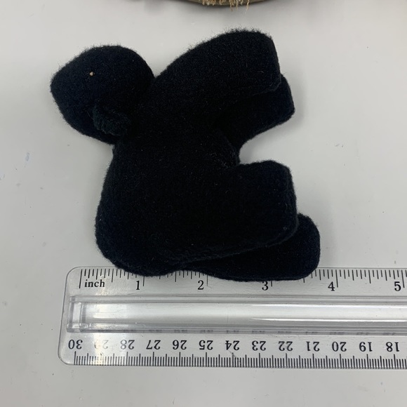 6 pc Shepherd w lambs black sheep Nativity Scene decorations fabric dolls vtg - Picture 12 of 17